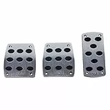 OCC MOTOR SPORT Kit de pedales coche manual 3 piezas universal OCCPED001