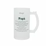 Mr. Wonderful - Jarra de cerveza - Definición Papá - Jarra de cerveza de diseño clásico -Fabricada en cristal - Capacidad: 43 cl.