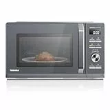 Toshiba MW3-AG25PFI(MG), Forno micro-ondas 25 L 3 em 1 900 W, Morandi cinzento brilhante, 6 programas, 10 níveis de potência, 7 menus automáticos, limpeza fácil
