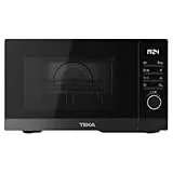 TEKA Microondas de Libre Instalación con Grill y AirFry, Capacidad 23L, 6 Niveles de Potencia, 900W, Interior de Acero Inoxidable, Modelo HMWE FS23 GC BK