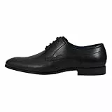 bugatti 311666061000, Zapatos de Cordones Derby Hombre, Black, 43 EU