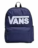 Vans Mochila Clásica con Logo, Color Azul Marino