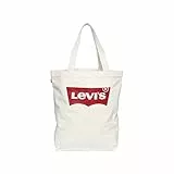Levi's Women'S Batwing Tote, Bolsa Mujer, Beige (Ecru), Talla Única