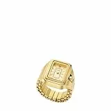 Fossil Reloj Raquel para mujer, movimiento de cuarzo a dos agujas con correa de acero inoxidable, Tono Oro