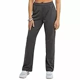 Champion Pantalones Deportivos de Jersey para Mujer, Granito Jaspeado., XL