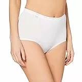 Sloggi Basic Plus Maxi 3P Slip para Mujer, Blanco (White), 46