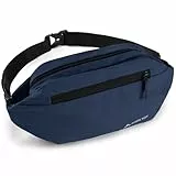 Riñoneras Mujer Hombre, Riñonera Grande Impermeable Bolso de Cintura Deportiva con 4 Bolsillos, Riñonera con Botella para Running Marcha Bici Viajes Correr Senderismo al Aire Libre Deporte