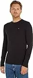 Tommy Jeans Tjm Original Rib Longsleeve Tee Dm0dm04409 Camiseta, Negro (Tommy Black), XL Hombre