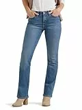 Lee Women's Flex Motion Regular Fit Bootcut Jean, Majestic, 8
