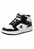Champion RD18 2.0 B GS Mid, Sneakers, Bianco/Nero/Bianco (WW019), 36 EU