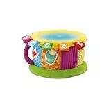 VTech-Baby Tambor Luces mágicas | Juguete para bebé +6 Meses | Bilingüe español-inglés | Más de 100 Canciones, melodías, Frases y Sonidos | Versión ESP | Multicolor
