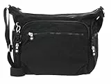 Kipling Gabbie, Bolso Bandolera para Mujer, Talla única, Black Noir