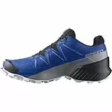 SALOMON Speedcross, Zapatillas de Trail Running Hombre, Lapis Blue Black White, 43 1/3 EU