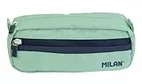 Portatodo rectangular 2 cremalleras serie 1918. verde MILAN ®
