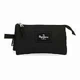 Pepe Jeans Aris, Accesorio De Viaje Neceser Unisex Niños, Negro (Black), 22x12x5 Cms