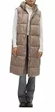VERO MODA Vmligaane Waistcoat Noos Chaqueta, Gris Pardo, L Mujeres