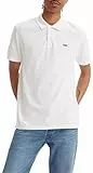 Levi's Housemark Polo Camiseta, True White, XL Hombre