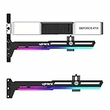 upHere GPU Brace ARGB LED Sync Ajustable Para Soporte de Tarjeta Gráfica Vertical