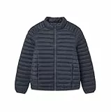 Springfield Chaqueta abullonada básica, Azul Oscuro, L para Hombre