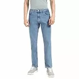 Calvin Klein Vaqueros Hombre Slim Straight Pernera Recta, Azul (Denim Medium), 32W/32L