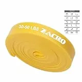 Zacro 1Pcs Bandas Elasticas Resistencia Fitness - 1 Bandas Extra Adjunto, 1 Bandas Tubo de Látex,Ancla de Puerta,Correas de Tobillo,Manual Manijas Asas para Fitness Entrenamiento Crossfit