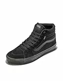 Vans Filmore Hi, Zapatillas para Hombre, (Suede/Canvas) black/black, 44 EU