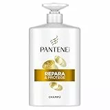 Pantene Pro-V Repara y Protege Champú 1 L, Dispensador, Pelo Seco Y Dañado. Limpia Y Protege Los Enlaces Capilares. Sin Siliconas. Active Nutri-Plex