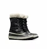 Sorel Winter Carnival Boot WP, Botas de invierno, Mujer, Black Stone Collection 2023 2024, 40 EU