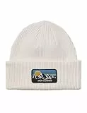 JACK & JONES Jacpeak Gorro de Punto, Cloud Dancer, Talla única para Hombre