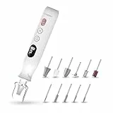 medisana MP 940 set eléctrico de manicura y pedicura, torno para uñas, lima electrica, kit de uñas para el cuidado de manos y pies y el tratamiento de uñas, cutículas y callosidades