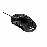 HyperX Pulsefire Haste – Ratón alámbrico para juegos – Ultraligero, 59 g, carcasa con patrón de panal de abejas, diseño hexagonal, cable HyperFlex, hasta 16.000 PPP, 6 botones programables
