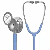 3M Littmann Fonendoscopio para monitorización Classic III, tubo azul cielo, 68,5 cm, 5630