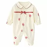 Bebé Niñas Mameluco Footies Mono Manga Larga Bodys Algodón Pijamas Pelele 3-6 Meses