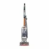 Shark Aspiradora con cable de 0,83 l, Anti Hair Wrap, DuoClean, Powered Lift Away, boquilla para tapicería, boquilla estrecha, cepillo para polvo, cable 8 metros, gris oscuro/naranja, NZ801EU