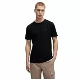BOSS Tales Camiseta, Negro 12, L para Hombre