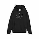 PUMA ESS Script Comfort Hoodie TR, Sudaderas con Capucha Unisex Adulto, PUMA Black, M