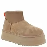 UGG W Classic Mini Dipper, Boots Mujer, marrón, 38 EU
