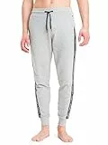 Tommy Hilfiger Hombre Pantalón de Chándal Sweatpants Largo, Gris (Grey Heather), M