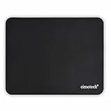 cimetech Alfombrilla Ratón,Mouse Pad,Fibra Extrafina Alfombrilla para Computadora con Base de Goma Antideslizante, para Ratón con Cable o Inalámbrico PC/Mac, 23x18x0.1cm, Ultradelgado Negro