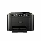 Canon Maxify MB5150 Impresora Compacta Multifunción 4 en 1, Sistema de Inyección de Tinta, WiFi, Pantalla LCD Táctil, ADF de 50 Hojas, Impresión de Alta Velocidad, Capacidad 300 Hojas, Negro