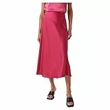 VERO MODA Vmheart OLI HW 7/8 Skirt Wvn CE Falda, Rosa Yarrow, M Mujeres