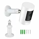 Soporte de pared para cámara Ring, Para Ring Stick Up Cam, Ring Indoor Cam (1.ª generación),Ring Stick Up Cam batería, Arlo Pro 4/3/2/Arlo Ultra, montaje interior/exterior ajustable de 360 ​​grados