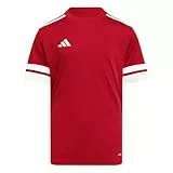 adidas Unisex niños SQUADRA25 Jersey Short Sleeve Kids, Team Power Red 2 / White, 13-14 Years