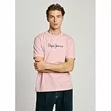 Pepe Jeans Eggo N Camiseta, Rosa (Rosa), S Hombre
