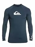 Quiksilver All Time - Lycra de manga larga UPF 50 para Hombre