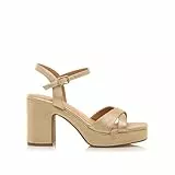 MTNG Sandalias de tacón Mujer Britt 53429 | 60286 | Oro