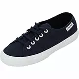 Superga Tenis Leggera 3750 unisex para adultos, Azul marino/Blanco, 7.5 Women/6 Men