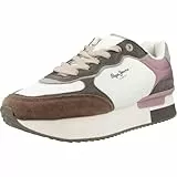Pepe Jeans Rusper Mania, Zapatillas Mujer, Grey Steel Grey, 43 EU