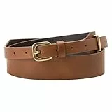 Levi's Cinturón Occidental Moderno Western Belt, marrón, Uno para Mujer
