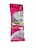 BIC Disposable Twin Lady Cuchillas de Afeitar - 5 Unidades